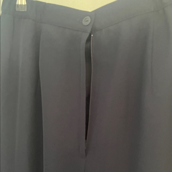 Chic Dark Blue Midi Skirt for Women Size 8 - Picture 4 of 7